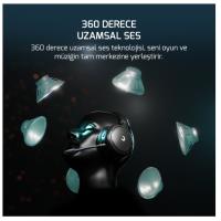 GAMEPOWER AERO ULTRA SIYAH 7.1 BT GAMING KULAKLIK